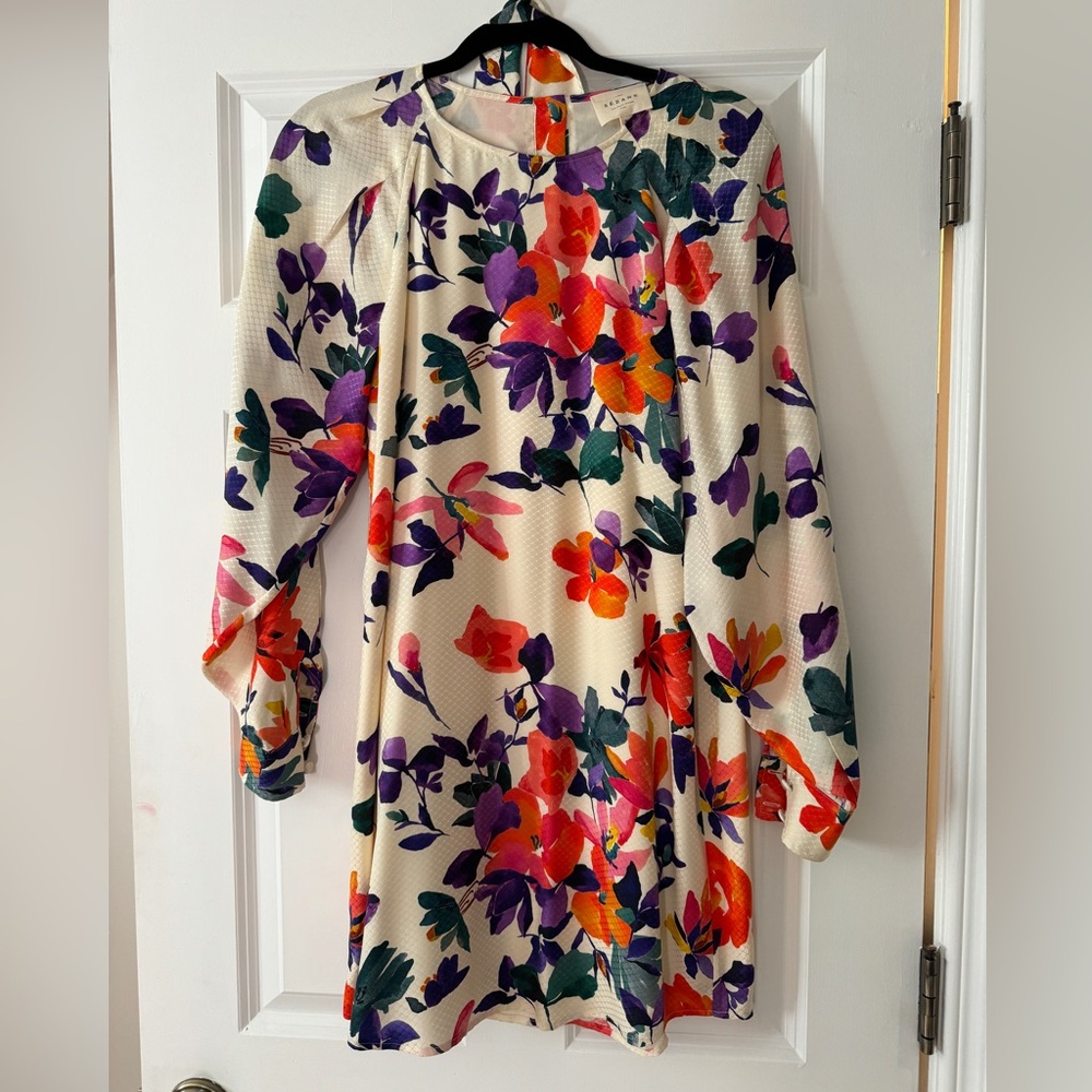Sezane Floral Dress - Size 36 FR